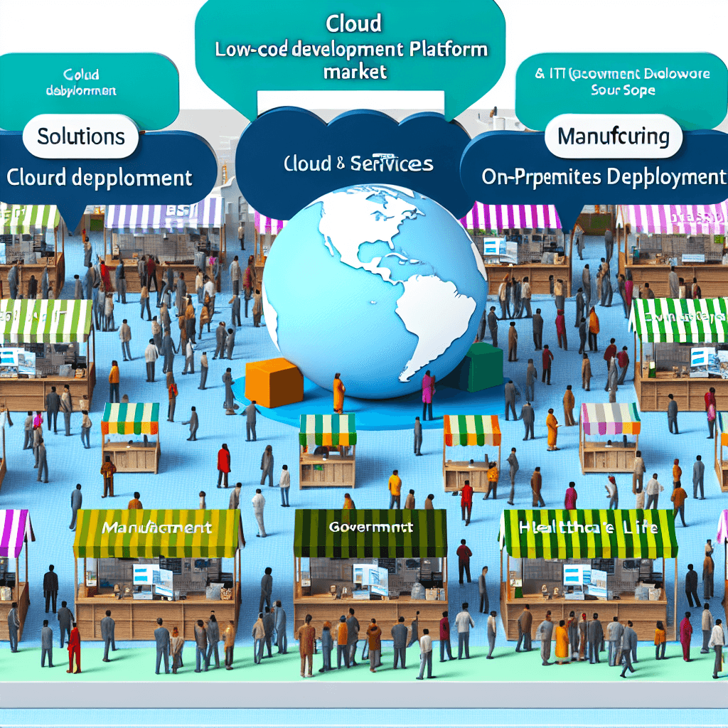 Low-Code Development Platform Market By Component (Solution, Services), By Vertical (BFSI, Telecom & IT, Government, Manufacturing, Healthcare & life sciences), By Deployment Mode(Cloud, On Premises), By Geographic Scope & Forecast