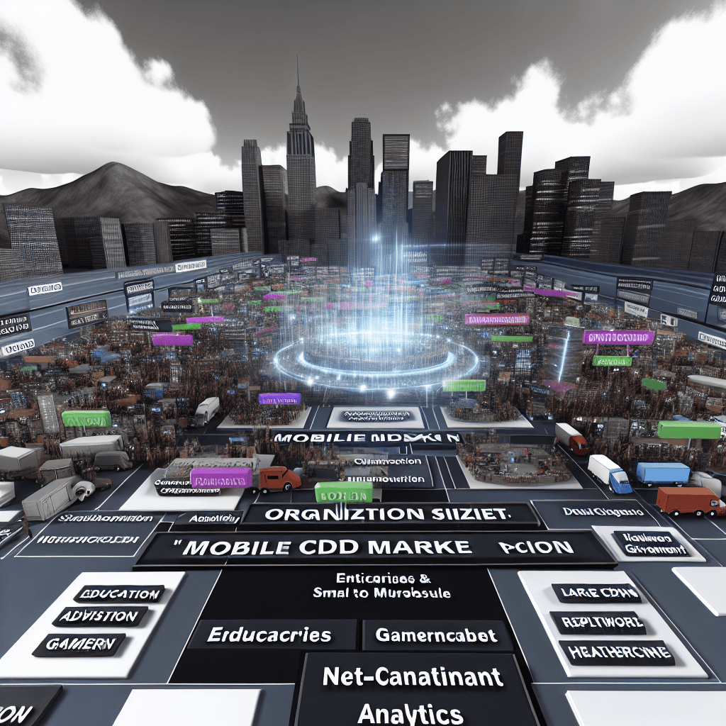 Mobile CDN Market By Organization Size (Large Enterprises, Small and Medium Enterprises), By Type (Video CDN, Non-Video CDN), By Industry (Education, Advertising, Gaming, Retail and Wholesale, Healthcare, Government, Media and Entertainment), By Components (Solution, Traffic management, Network Acceleration, Analytics,), By Geographic Scope And Forecast