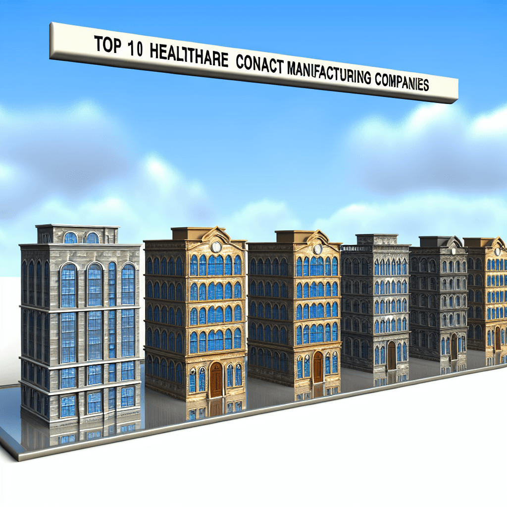 Top 10 healthcare contract manufacturing companies